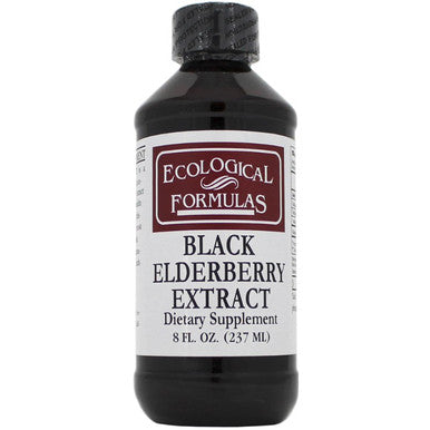 Ecological Formulas Black Elderberry Extract Liq 8oz