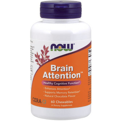 Now Foods Brain Attention chewables 60 lozenges