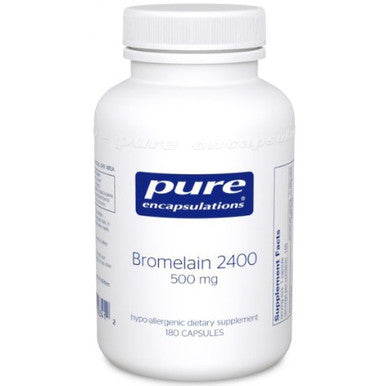 Pure Encapsulations Bromelain 2400 500mg 180c