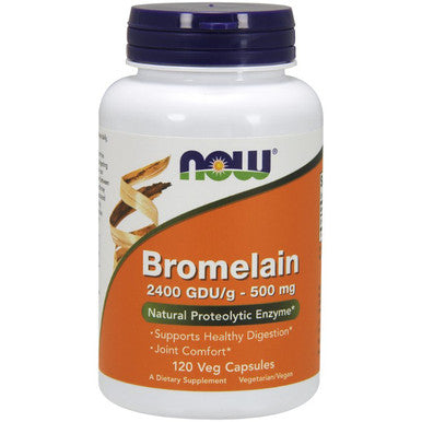 Now Foods Bromelain 500mg 120vc