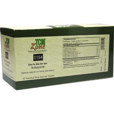 TCM Zone Chai Hu Shu Gan San T154G (Bupleurum Soothe the Liver Formula) 42 Packets