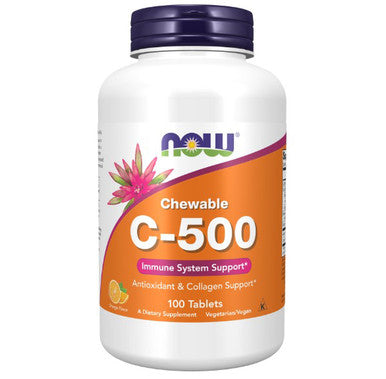 Now Foods C-500 Orange Chewable tablets 100t