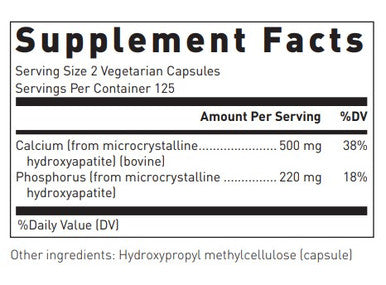 Douglas Laboratories Calcium Microcrystalline Hydroxyapatite 250vc