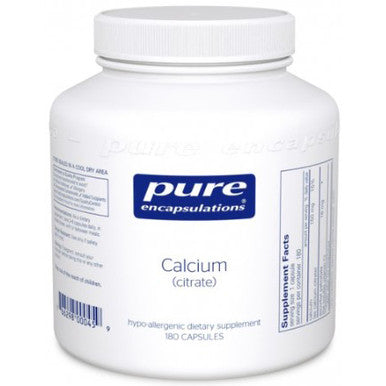 Pure Encapsulations Calcium Citrate 180c