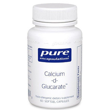 Pure Encapsulations Calcium d-Glucarate 60c