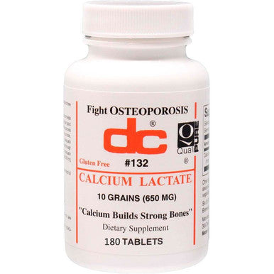 Dee Cee Labs Calcium Lactate 180 tabs