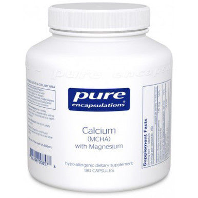 Pure Encapsulations Calcium (MCHA) with Magnesium 180c