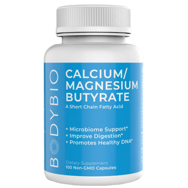 BodyBio Calcium/Magnesium Butyrate 100 caps