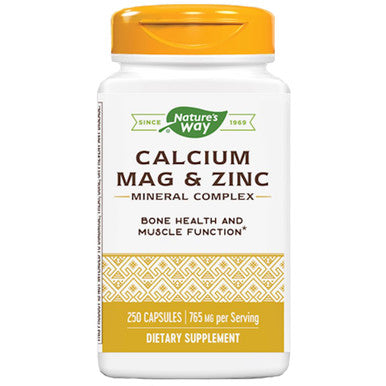 Natures Way Calcium Mag & Zinc 250c