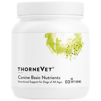 Thorne Vet Canine Basic Nutrients 90 soft chews