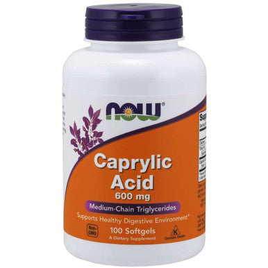 Now Foods Caprylic Acid 600mg 100sg