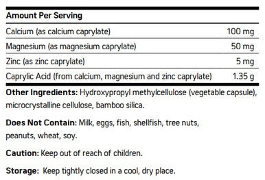 NuMedica Caprylic Acid 120vc