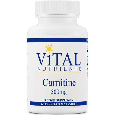 Vital Nutrients Carnitine 500mg 60vc