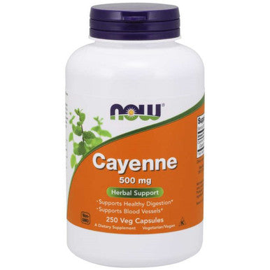 Now Foods Cayenne 500mg 250vc