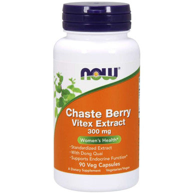 Now Foods Chaste Berry Vitex Extract 300mg 90vc