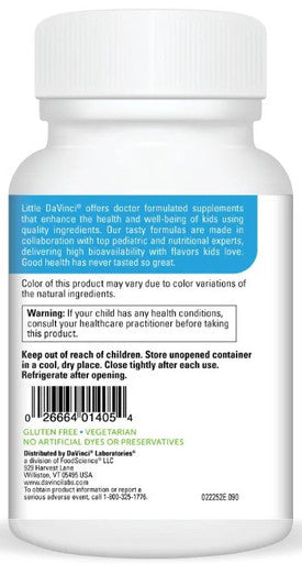 Davinci Laboratories Chewable Kidbiotic 90t