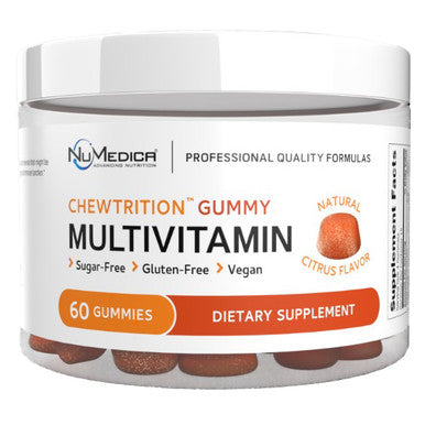 NuMedica Chewtrition Gummy Multivitamin 60 gummies citrus flavor