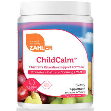 Advanced Nutrition by Zahler ChildCalm 60 chewable tablets