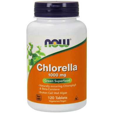 Now Foods Chlorella 1,000mg 120t