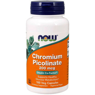 Now Foods Chromim Picolinate 200mcg 100vc