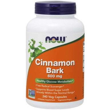 Now Foods Cinnamon Bark 600mg 240vc