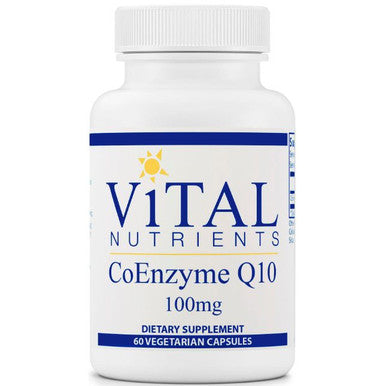 Vital Nutrients Coenzyme Q10 100mg 60vc