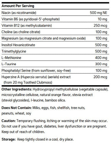 NuMedica Cognitive Balance 120vc