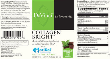 DaVinci Laboratories Collagen Bright 30 servings Mint Chocolate Flavor