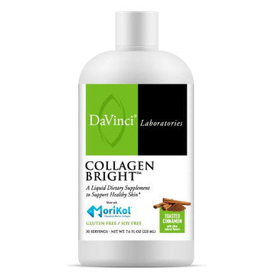 DaVinci Laboratories Collagen Bright 30 servings Toasted Cinnamon Flavor