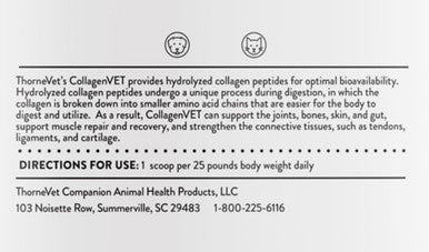 Thorne Vet CollagenVet Powder