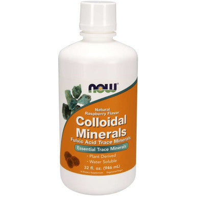 Now Foods Collodial Minerals Raspberry liquid 32 oz.