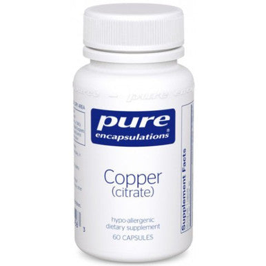 Pure Encapsulations Copper citrate 60c