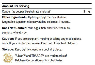 NuMedica Copper 60vc