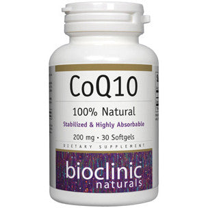 Bioclinic Naturals CoQ10 200mg 30sg