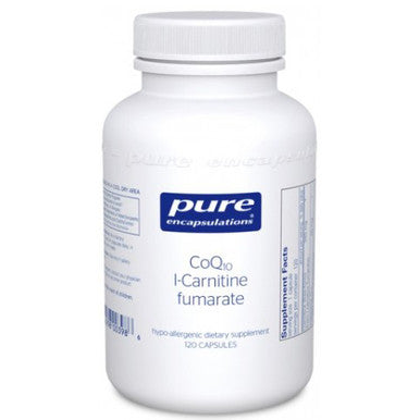 Pure Encapsulations CoQ10 l-Carnitine Fumarate 120