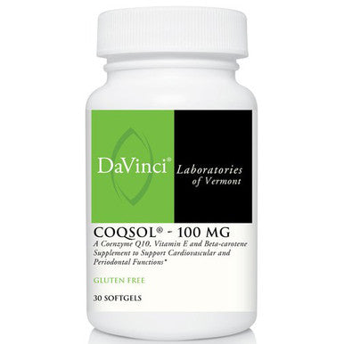 DaVinci Laboratories CoQsol 100mg 30sg