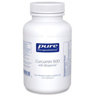 Pure Encapsulations Curcumin 500 with Bioperine 120c