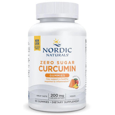 Nordic Naturals Curcumin Zero Sugar Gummies 60 gummies