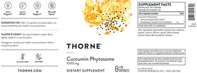 Thorne Curcumin Phytosome 1000mg 120c