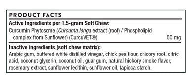 Thorne Vet CurcuVET-SA50 90 soft chews