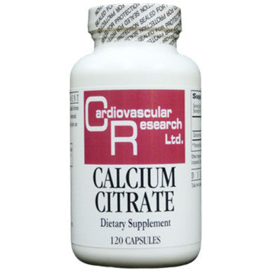 Cardiovascular Research Calcium Citrate 120c