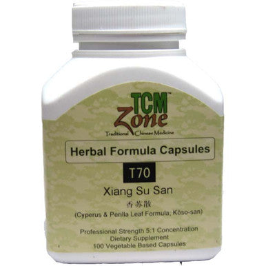 TCM Zone Xiang Su San T70C (Cyperus and Perilla Leaf Formula) 100c