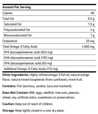 NuMedica DHA Liquid 6.8oz