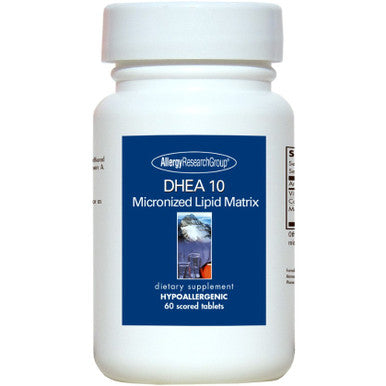 Allergy Research Group DHEA 10mg Micronized Lipid Matrix 60T