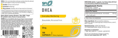 SFI Health DHEA 50 mg 100c