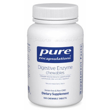 Pure Encapsulations Digestive Enzyme Chewables 100 chewable tablets