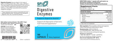 SFI Health Digestive Enzymes 180c