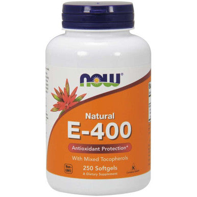 Now Foods E-400 IU w/Mixed Tocopherols 250sg