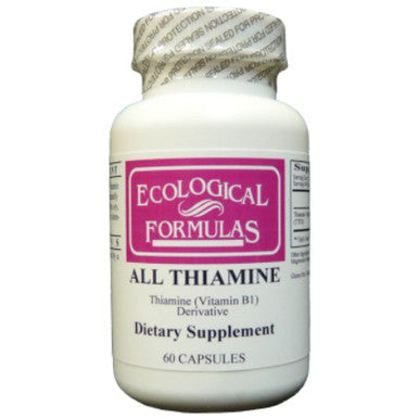 Ecological Formulas All Thiamine 50mg 60c