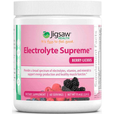 Jigsaw Health Electrolyte Supreme Berry Licious Jar 330g